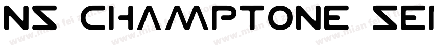 NS Champtone Serif字体转换